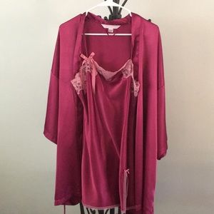 Victoria’s Secret size S slip and robe set